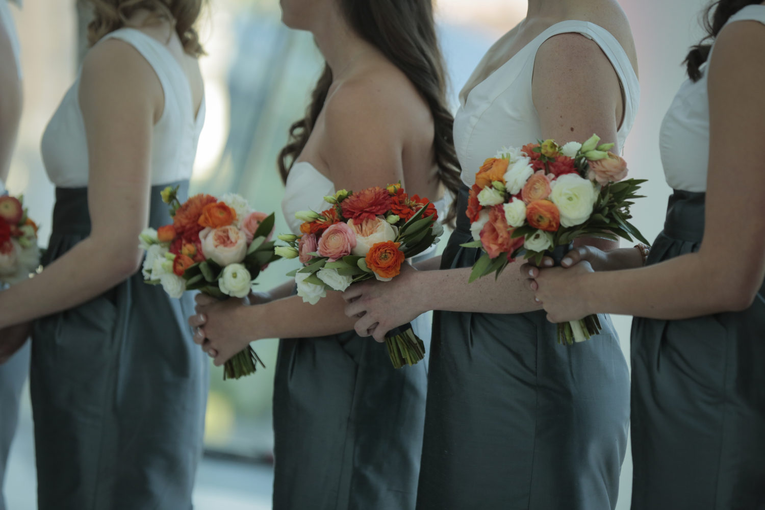 Bridesmaid's bouquets