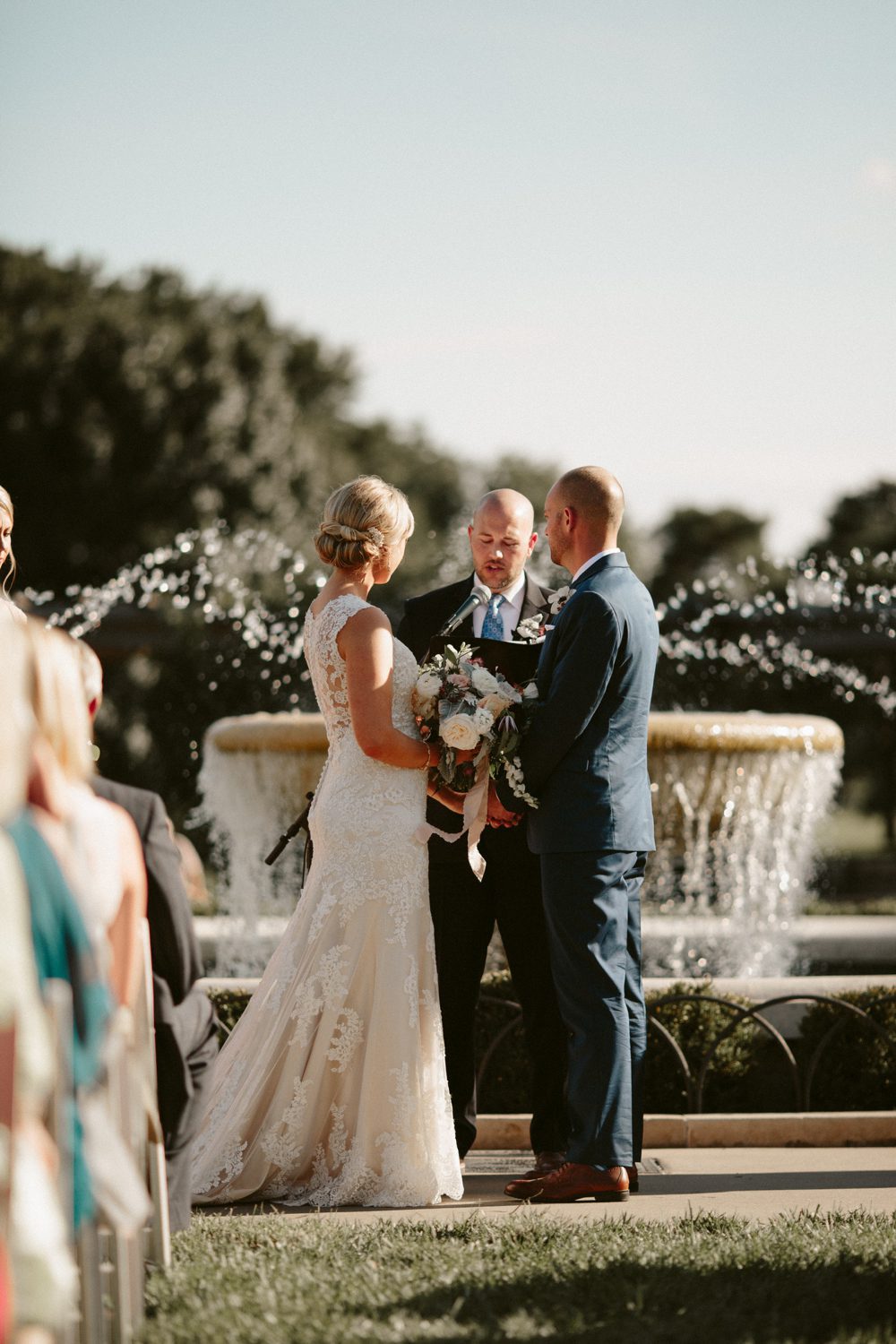 Adrienne + Austin Rustic Kansas City wedding