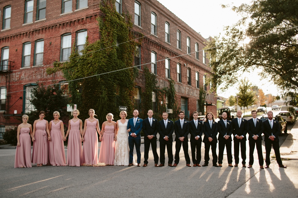 Adrienne + Austin Rustic Kansas City wedding