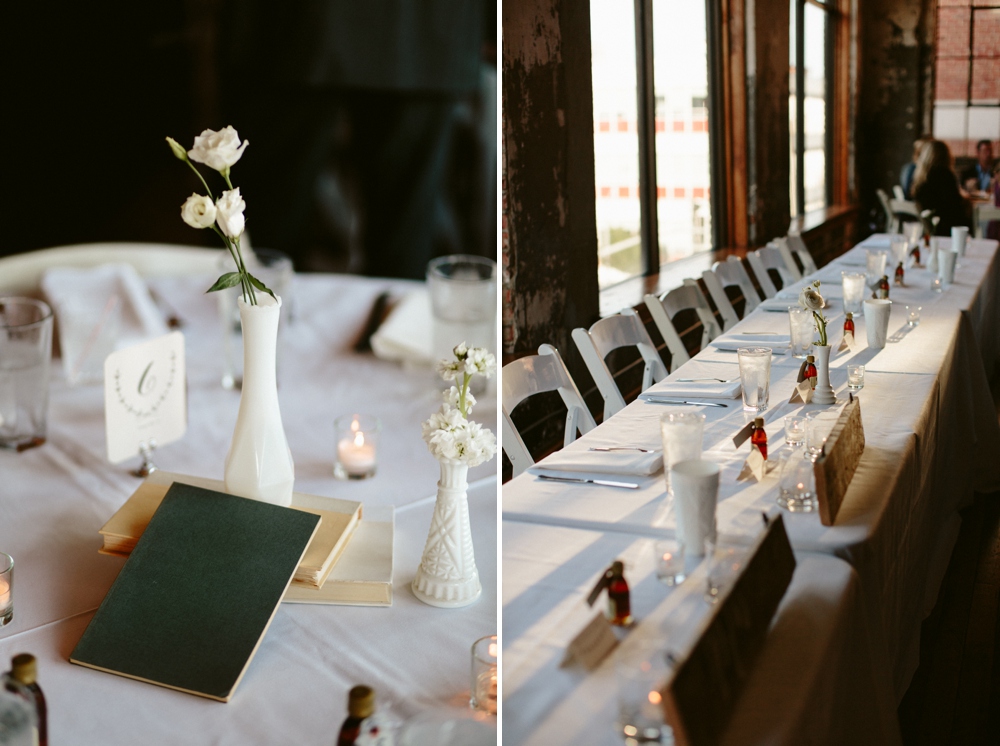 rustic minimalist table decor