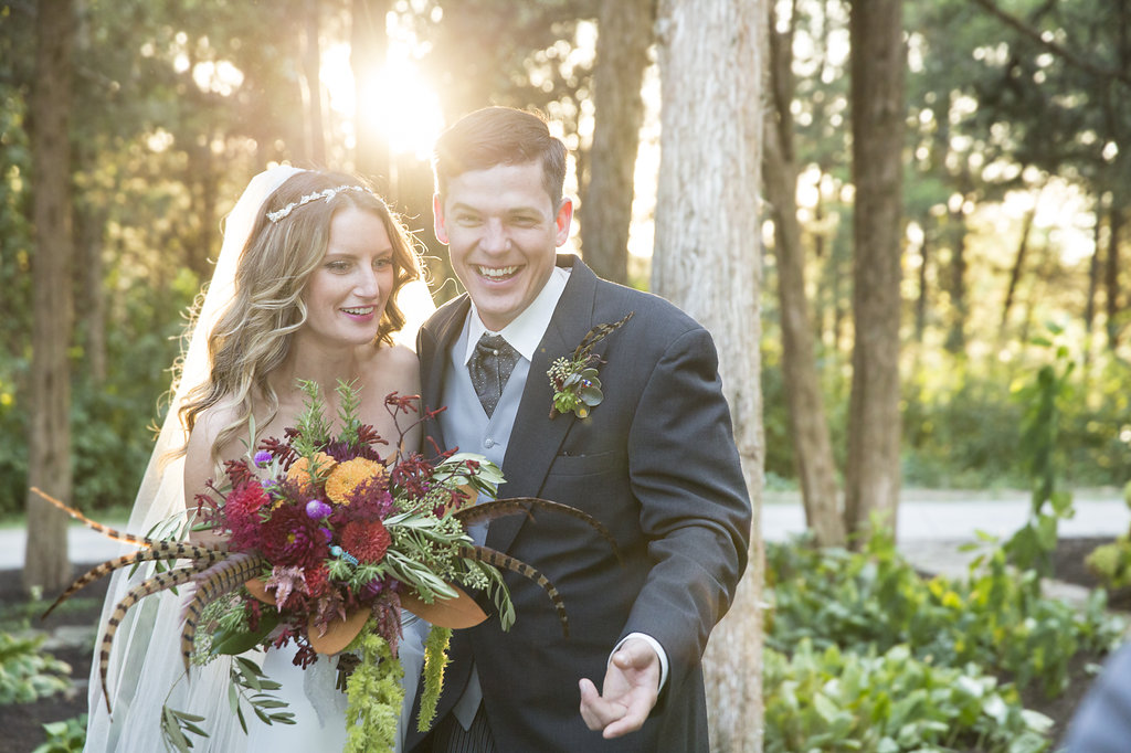 Real Weddings: Maggie + Benjamin – Magical Bohemian Garden Wedding