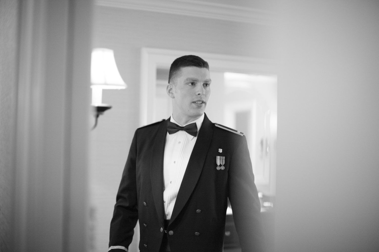 formal military wedding