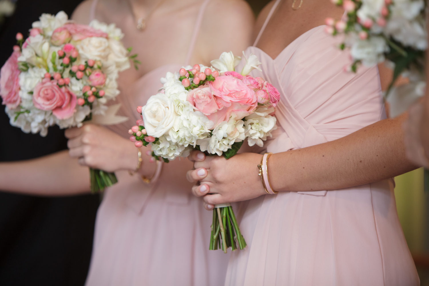 Romantic pink Kansas City wedding