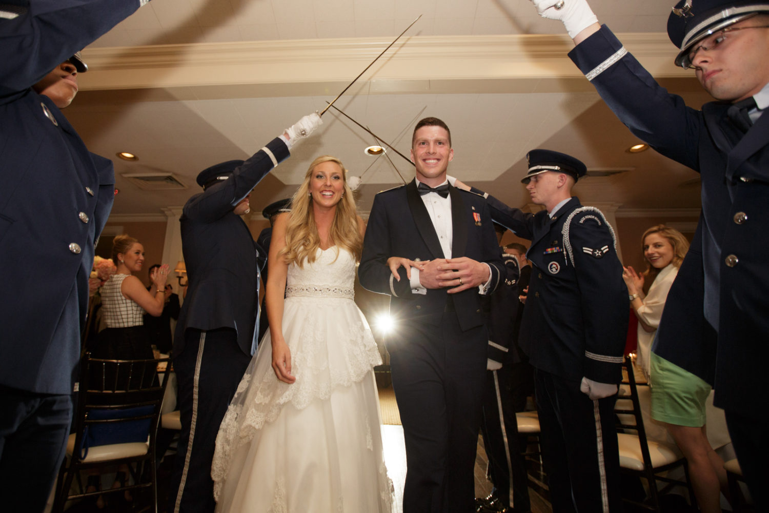 Military wedding