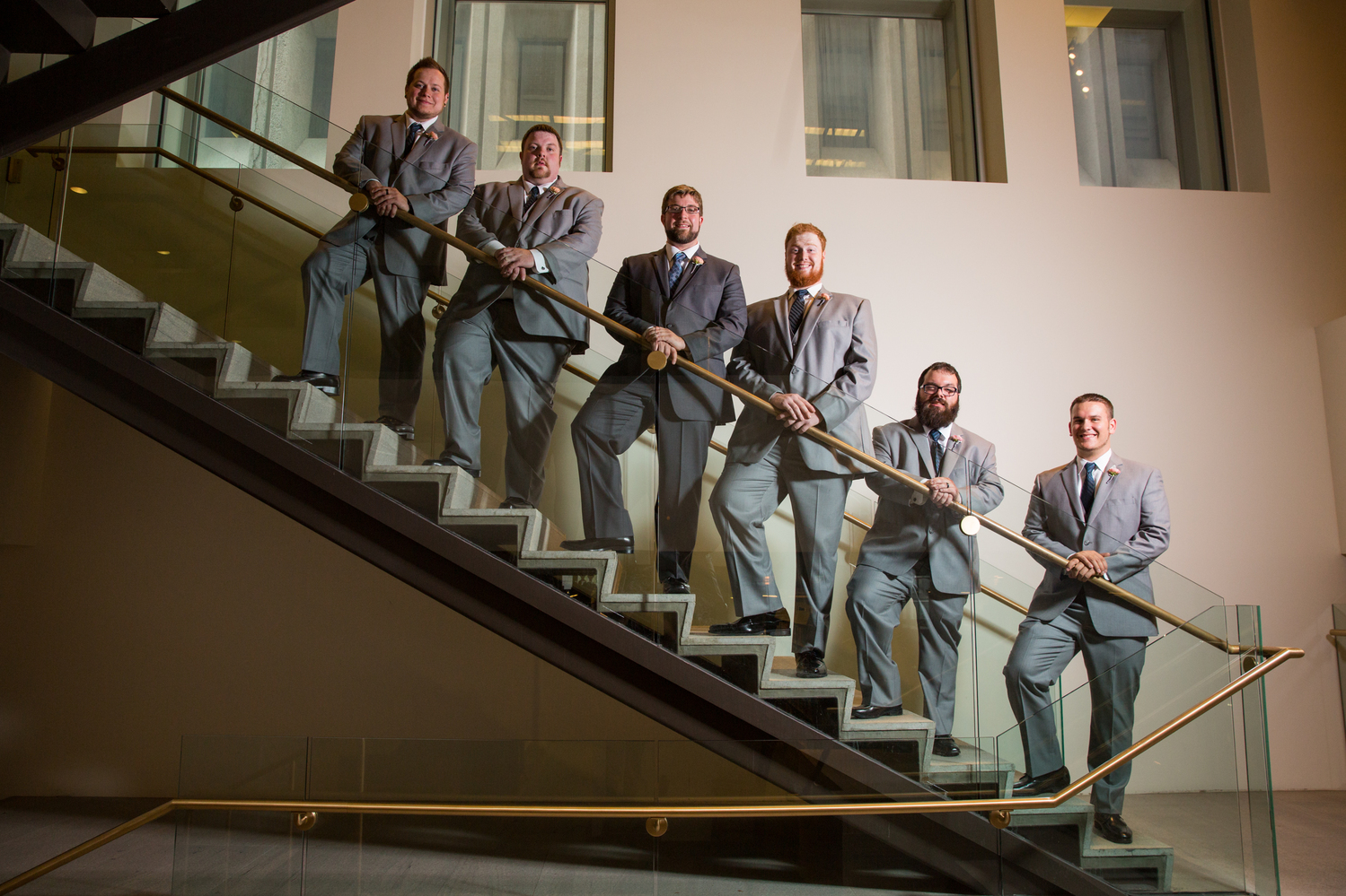 Groomsmen portraits