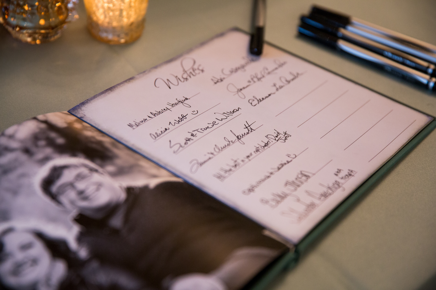 wedding guest book