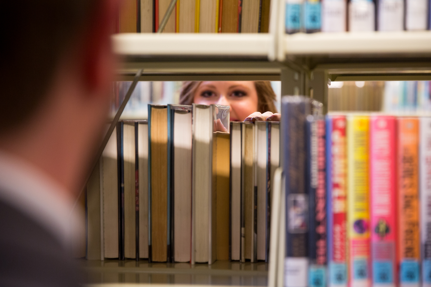 Library wedding