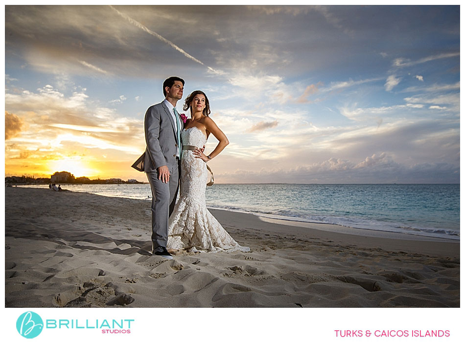 Real Weddings: Katie + Patrick – Turks + Caicos Destination Beach Wedding