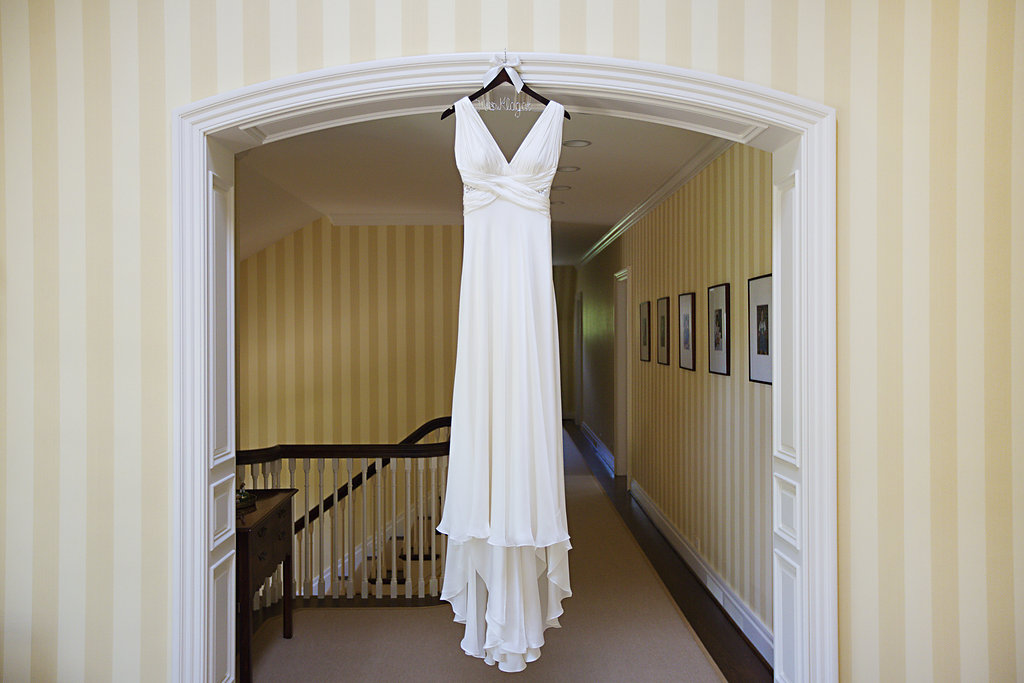 altar bridal wedding gown