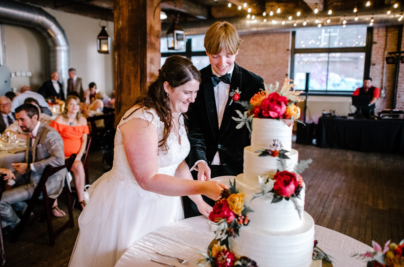 Daryl + Ryan’s Hobbs Building Wedding