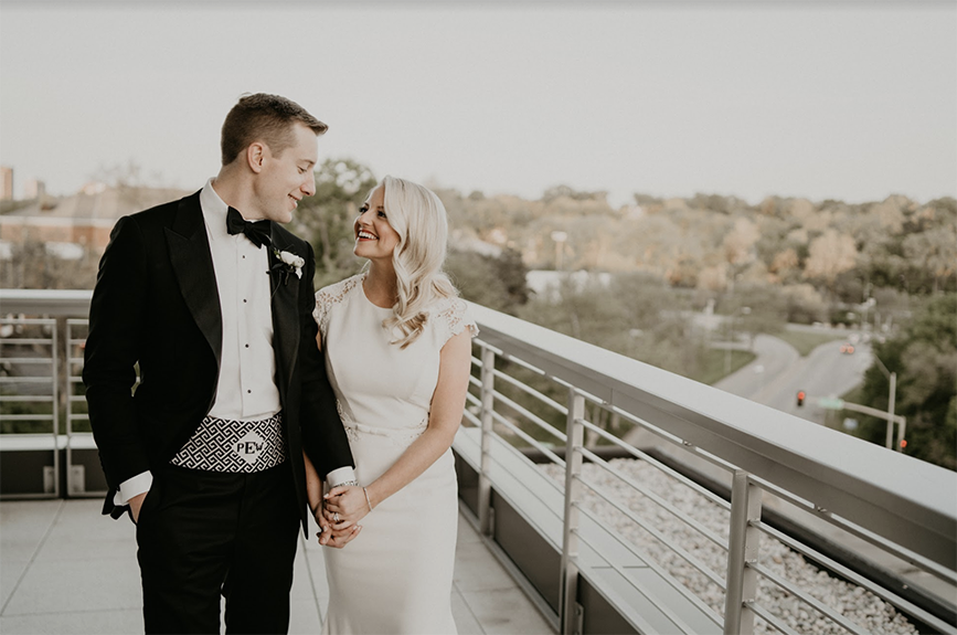 Stevie + Preston’s 1900 Building Kansas City Wedding