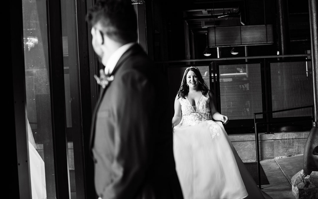 Andrea & Aaron’s Corrigan Station KC Wedding