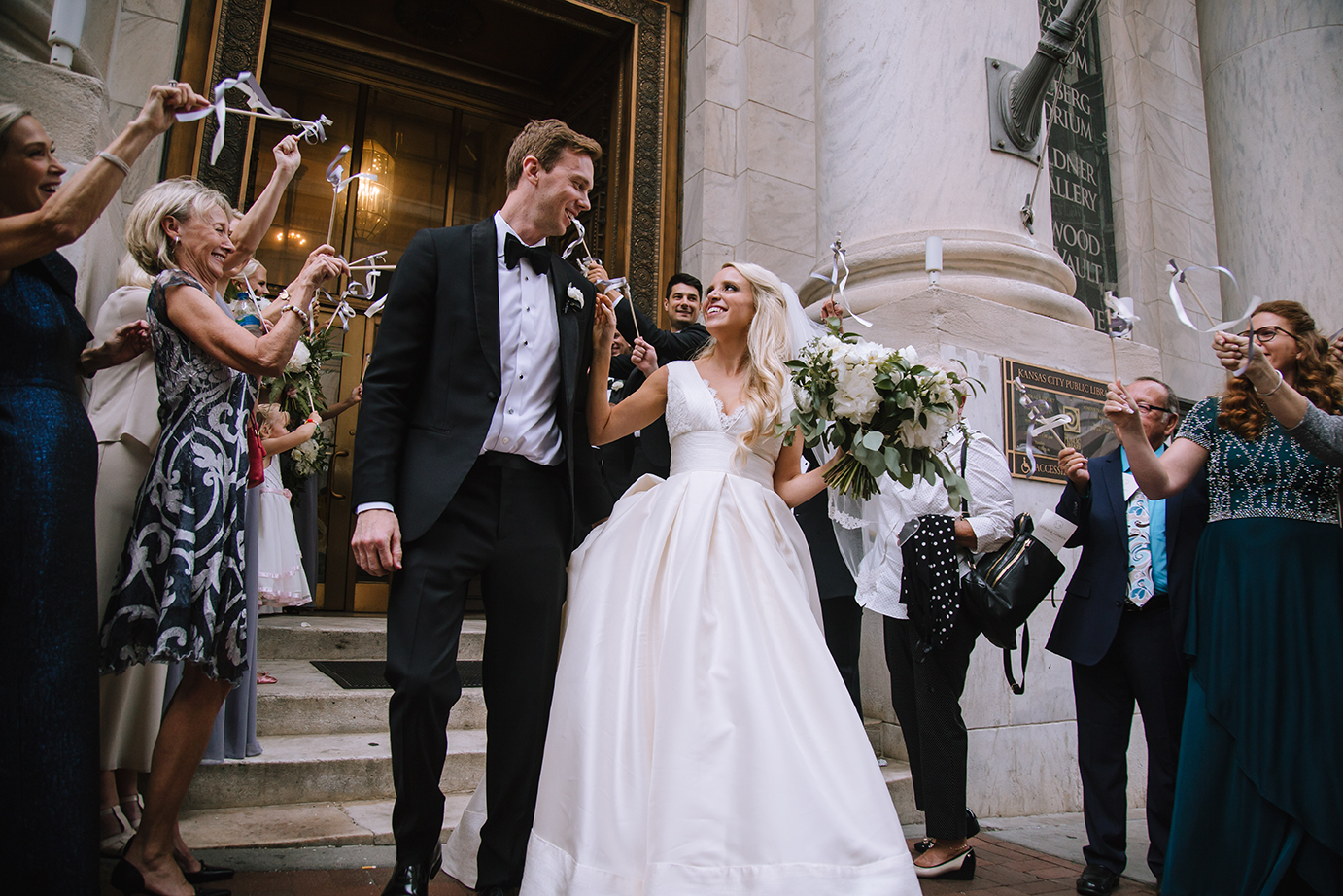 Leslie Andrew Downtown Library Wedding • Kansas City Wedding Planner And Coordinator • Simple 