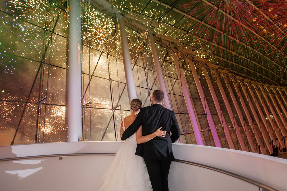 Kelsey + Stephen’s Kauffman Center Wedding